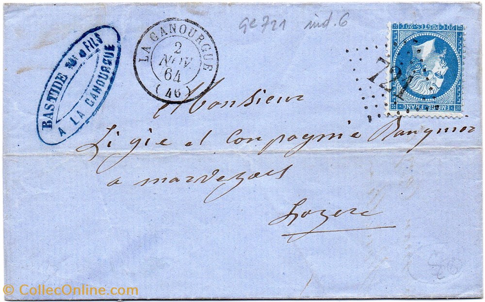 documents anciens factures commerciaux bastide h fils 1864