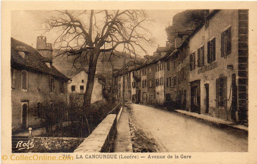 cartes postales europe france c04 716 avenue de la gare