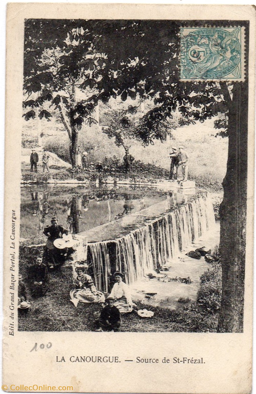 C06 - Source de St-Frézal cartes postales europe france c06 source de st frezal