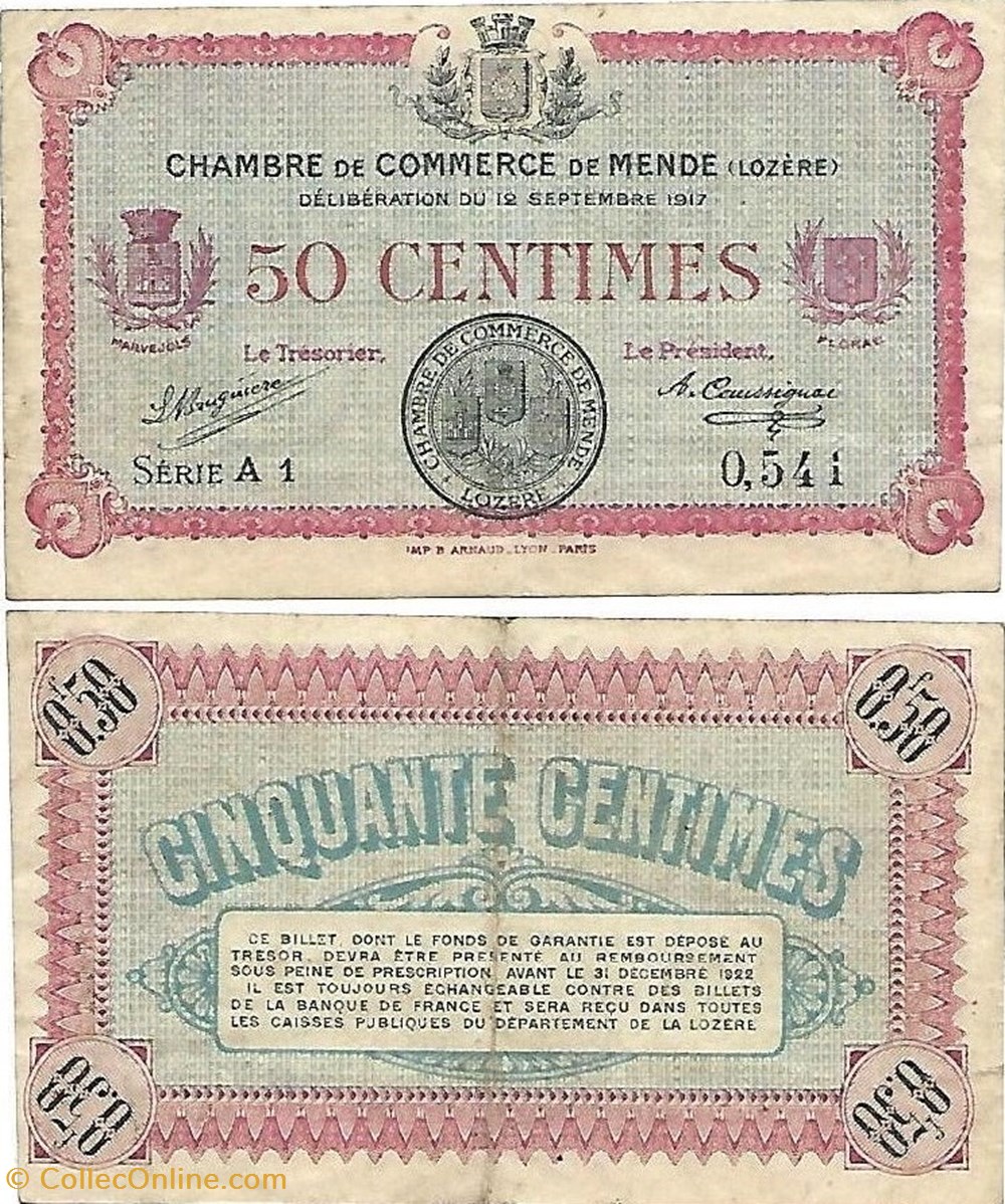 50 cent. C.C.M. - Série A1 billets europe france 50 cent c c m serie a1