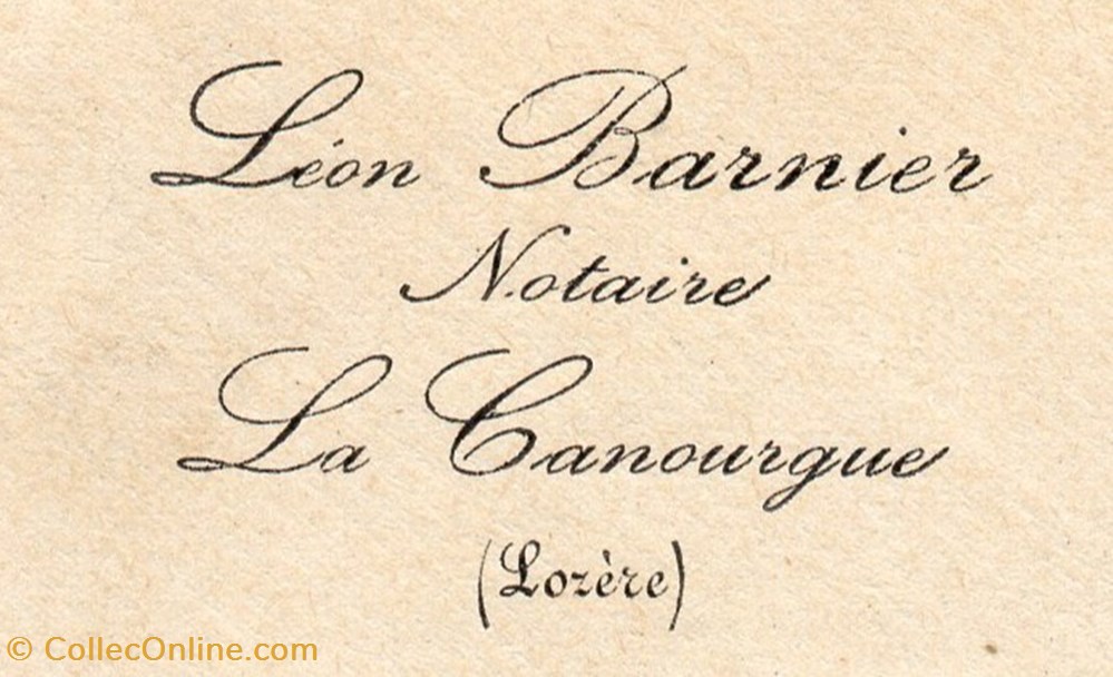 documents anciens factures commerciaux barnier leon 1912