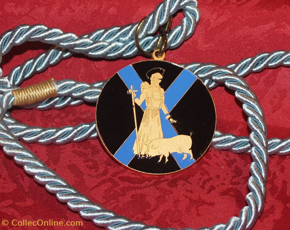 medailles france professionnels societe medaille confrerie des chevaliers de saint antoine