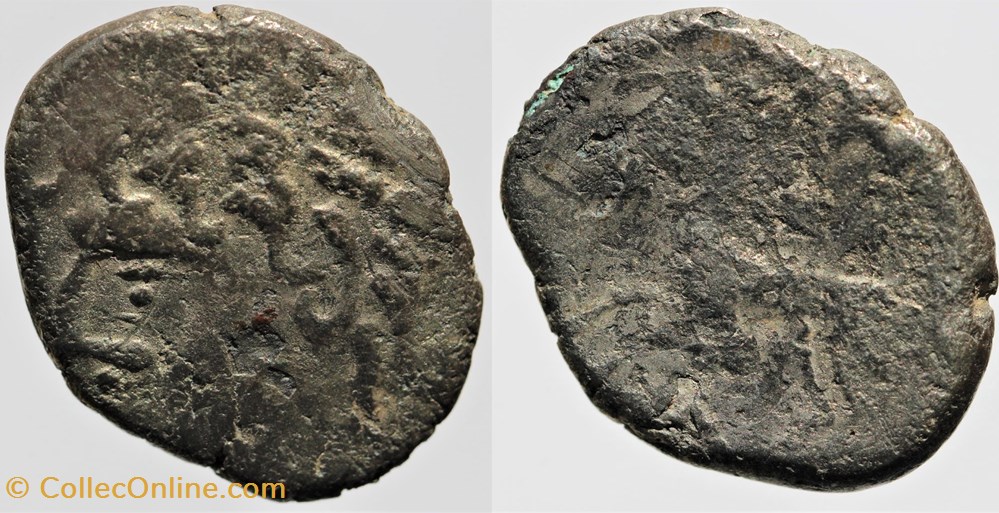 Allobroges - Statère du type "Annonay" monnaies antiquite av jc ap celtes allobroges statere du type annonay