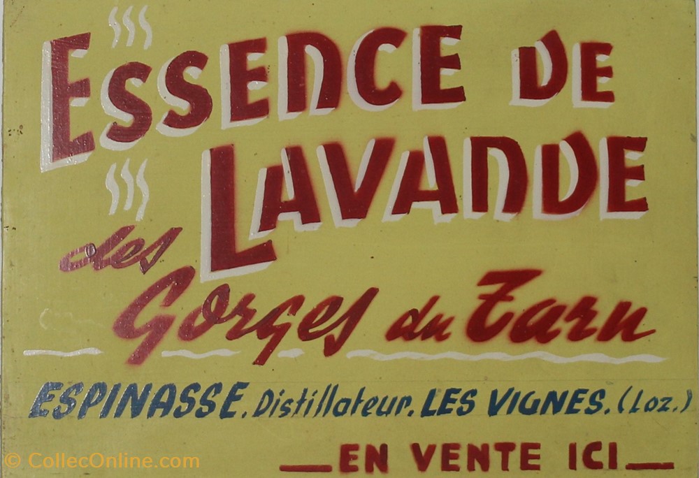 objets publicitaires enseignes essence de lavande des gorges du tarn