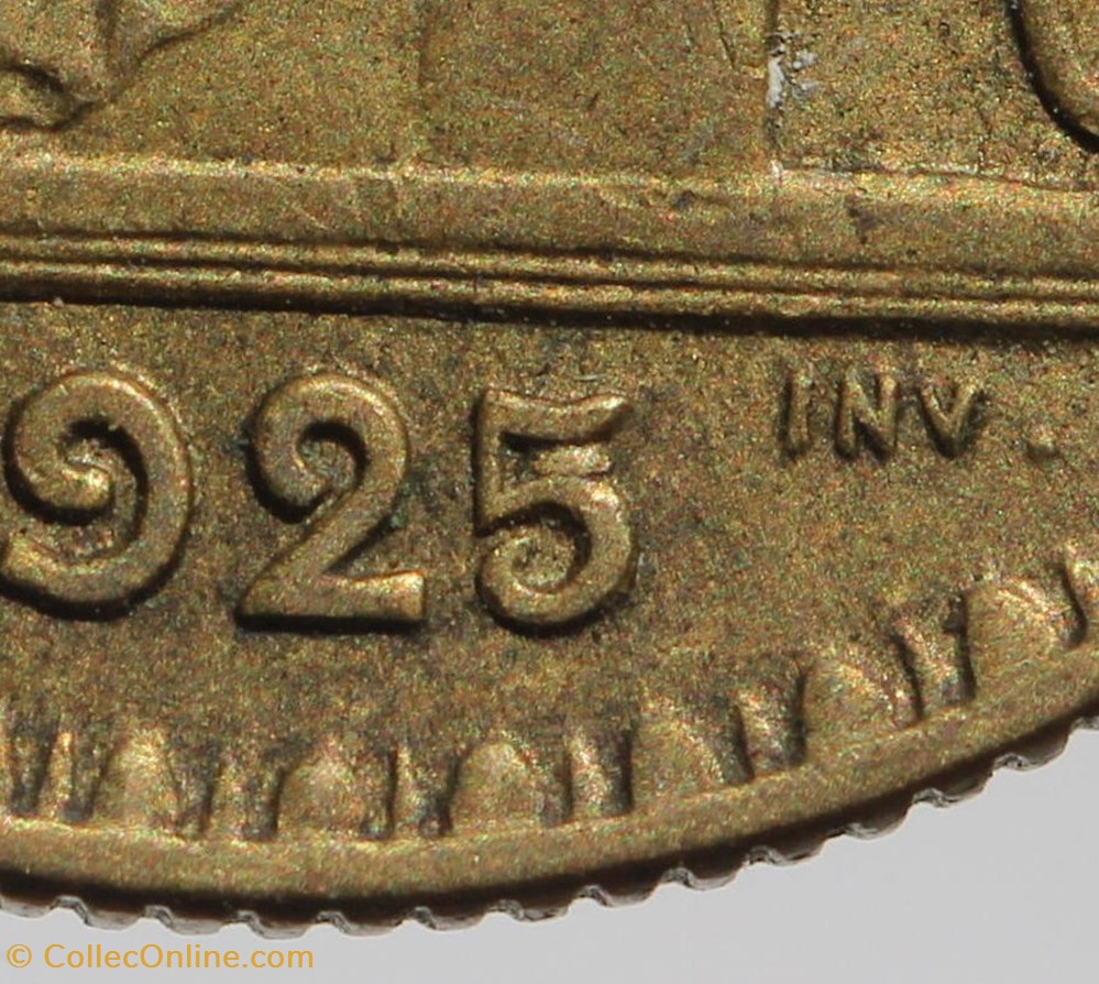 monnaies monde france f 267 domard 2 frs 1925 defaut au 5