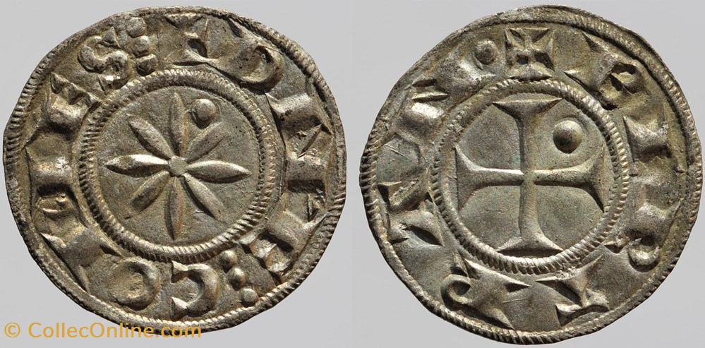 monnaies france feodales dauphine embrun bertrand ii denier