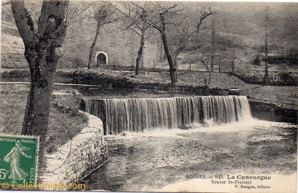 C18 - 849 - Source St-Frézal cartes postales europe france c18 849 source st frezal