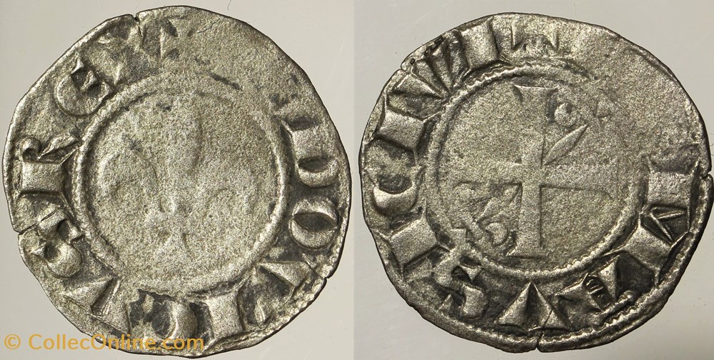 monnaies europe medievale a france royales dy 0195 louis ix denier