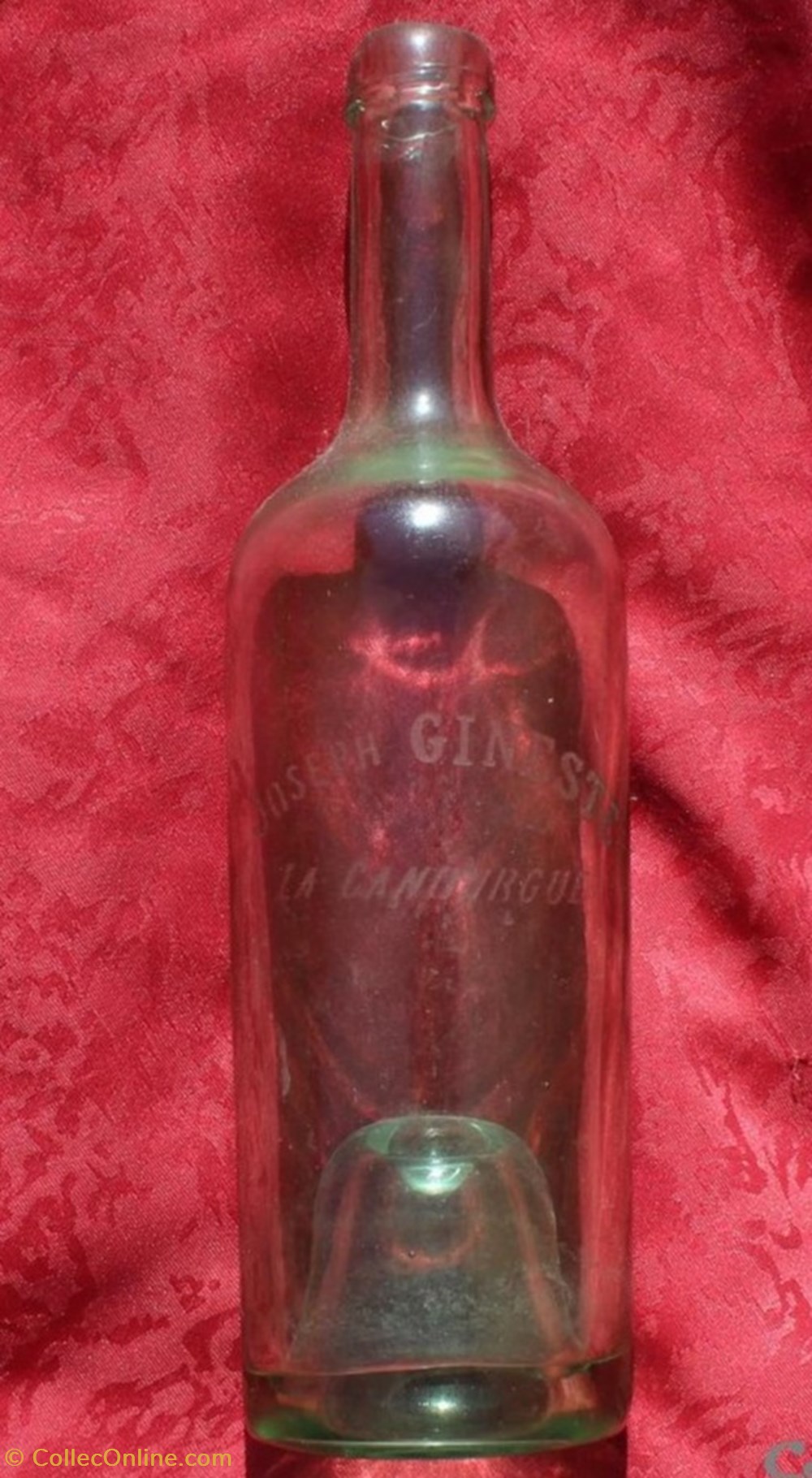 Bouteille de vin, J. Gineste art la table argenterie bistrot alimentation bouteilles bouteille de vin j gineste