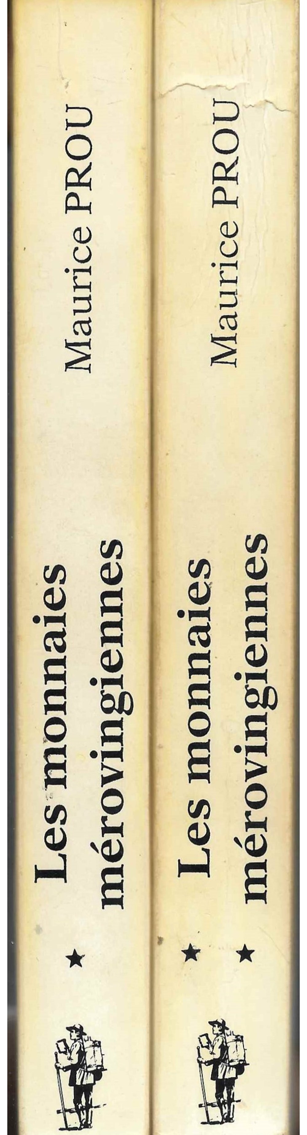 1995 - Les monnaies mérovingiennes - M. Prou livres ouvrages 1995 les monnaies merovingiennes m prou