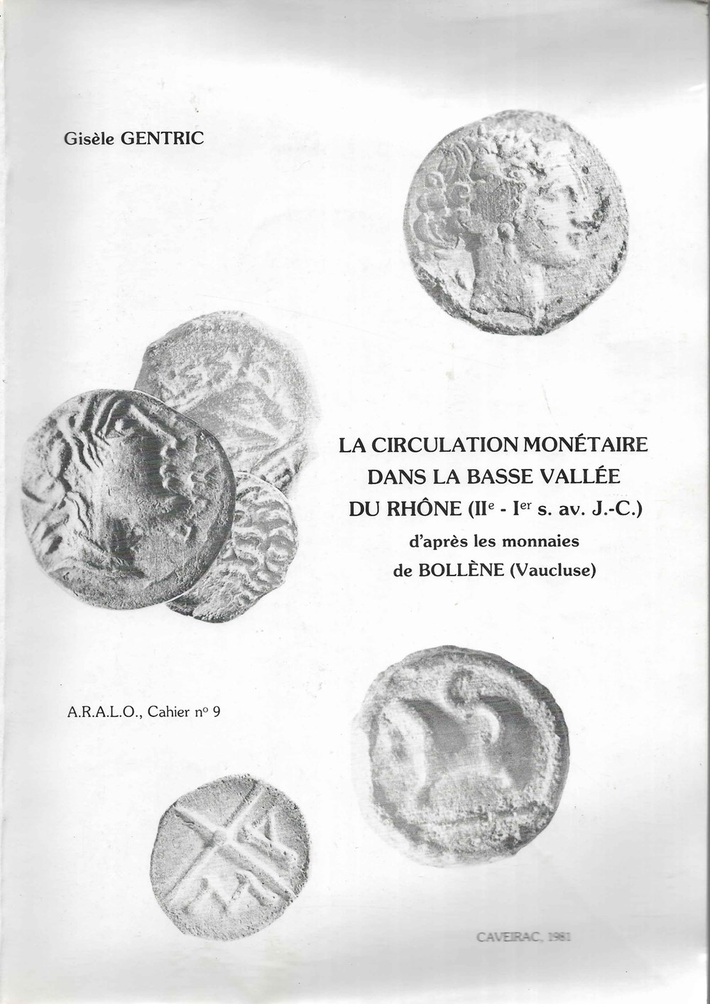 1981 - La circulation monétaire... - G. Gentric monnaies livres ouvrages 1981 la circulation monetaire g gentric