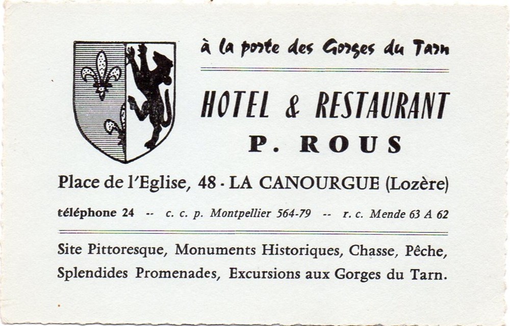 Roux Pierre (vers 1950) documents anciens factures commerciaux roux pierre vers 1950