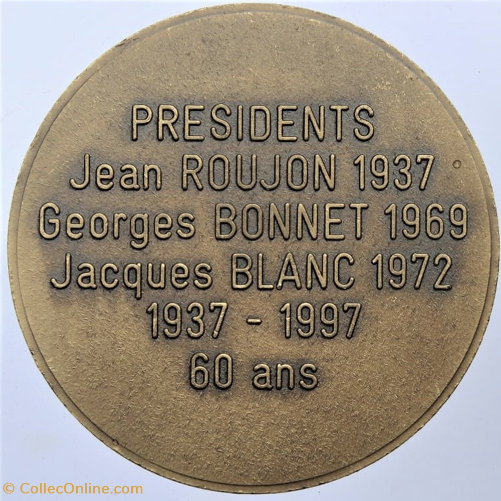 1997 - Association des Maires 3 medailles france 1997 association des maires