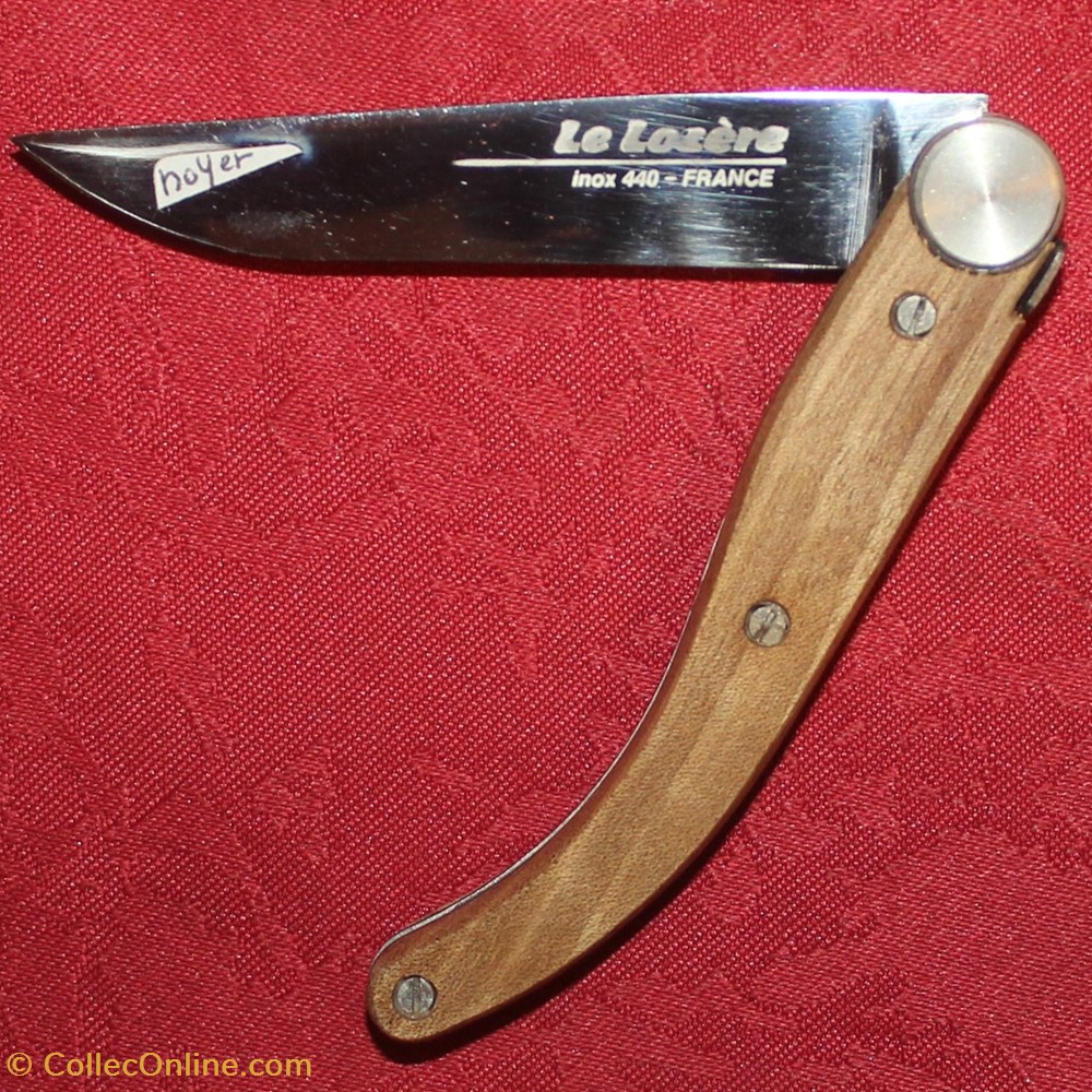 Couteau le Lozère, Bastide S.A.R.L. - 1994 couteaux regionaux couteau le lozere bastide s a r l 1994