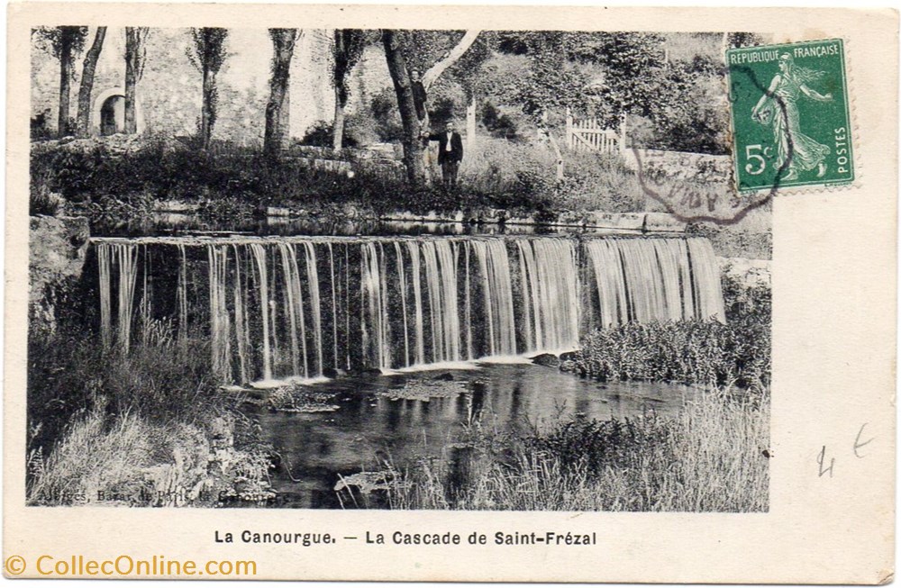 C03 - Saint-Frézal, Cascade cartes postales europe france c03 saint frezal cascade
