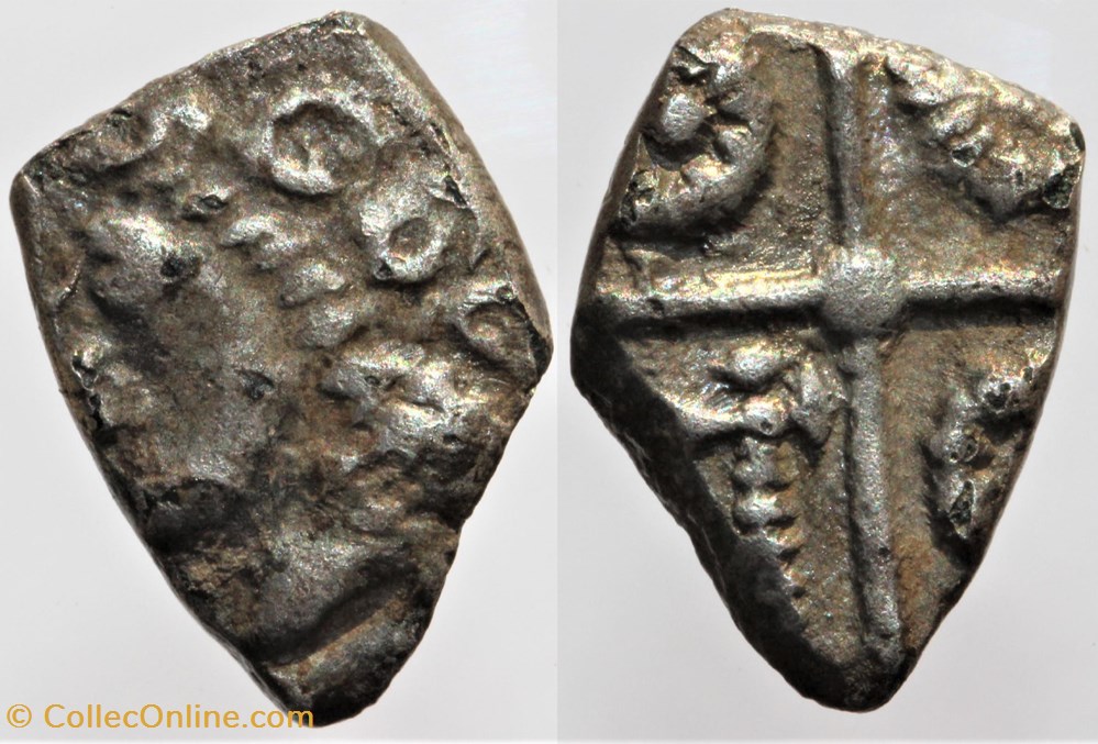 monnaies antiques av jc ap celtes rutenes drachme du type de goutrens