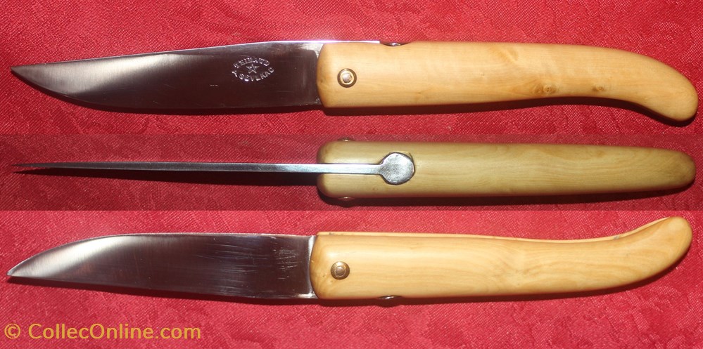 couteaux couteau yatagan a lentille