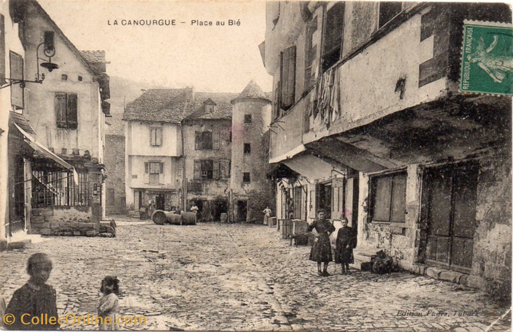 C08 - Place au Blé cartes postales europe france c08 place au ble