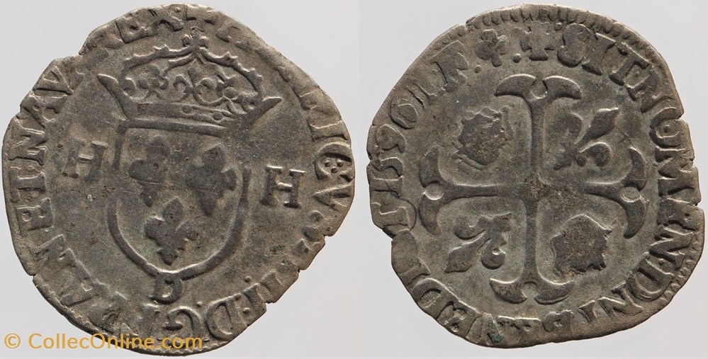 monnaies europe medievale france royales dy 1246 henri iv douzain 1596 lyon