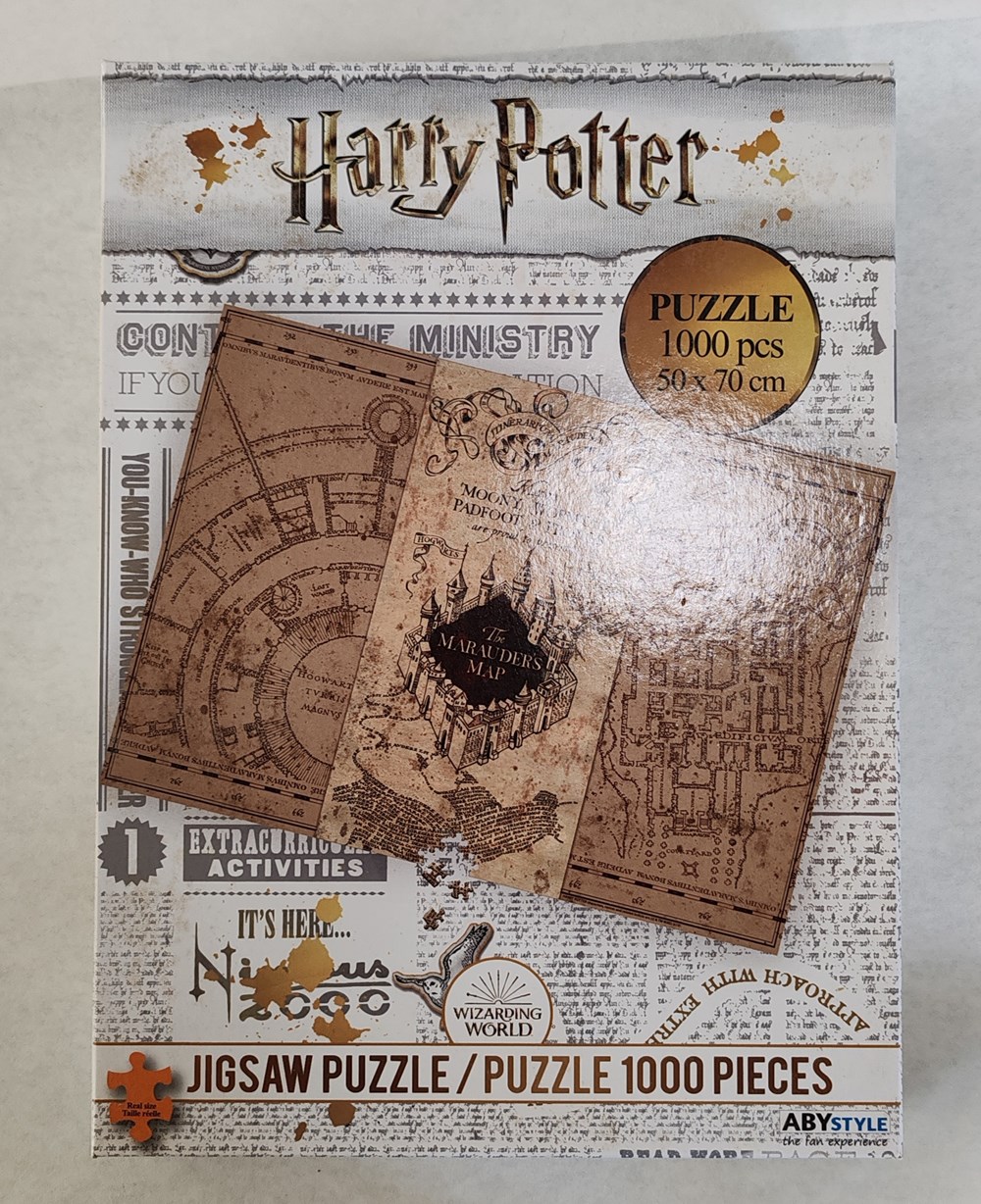 Carte des Maraudeurs jeux societe jouets casse tete puzzle carte des maraudeurs