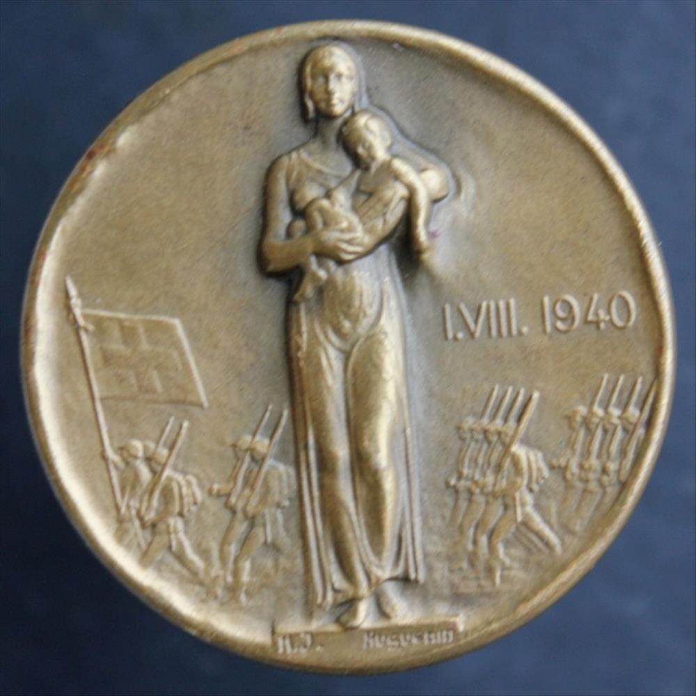 Médaille patriotique de l'armée suisse (1er août 1940) medaille patriotique de armee suisse 1er aout 1940