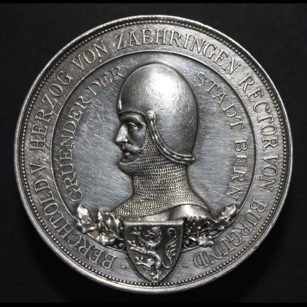 700 ans de la création de la ville de Berne (1191-1891) medaille suisse 700 ans de la creation de la ville de berne 1191 1891