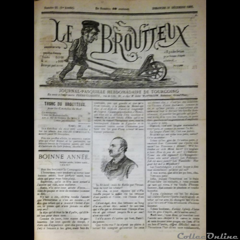 Broutteux (Le) vieux papier broutteux le