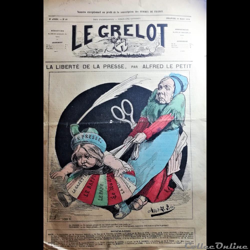 vieux papier grelot le