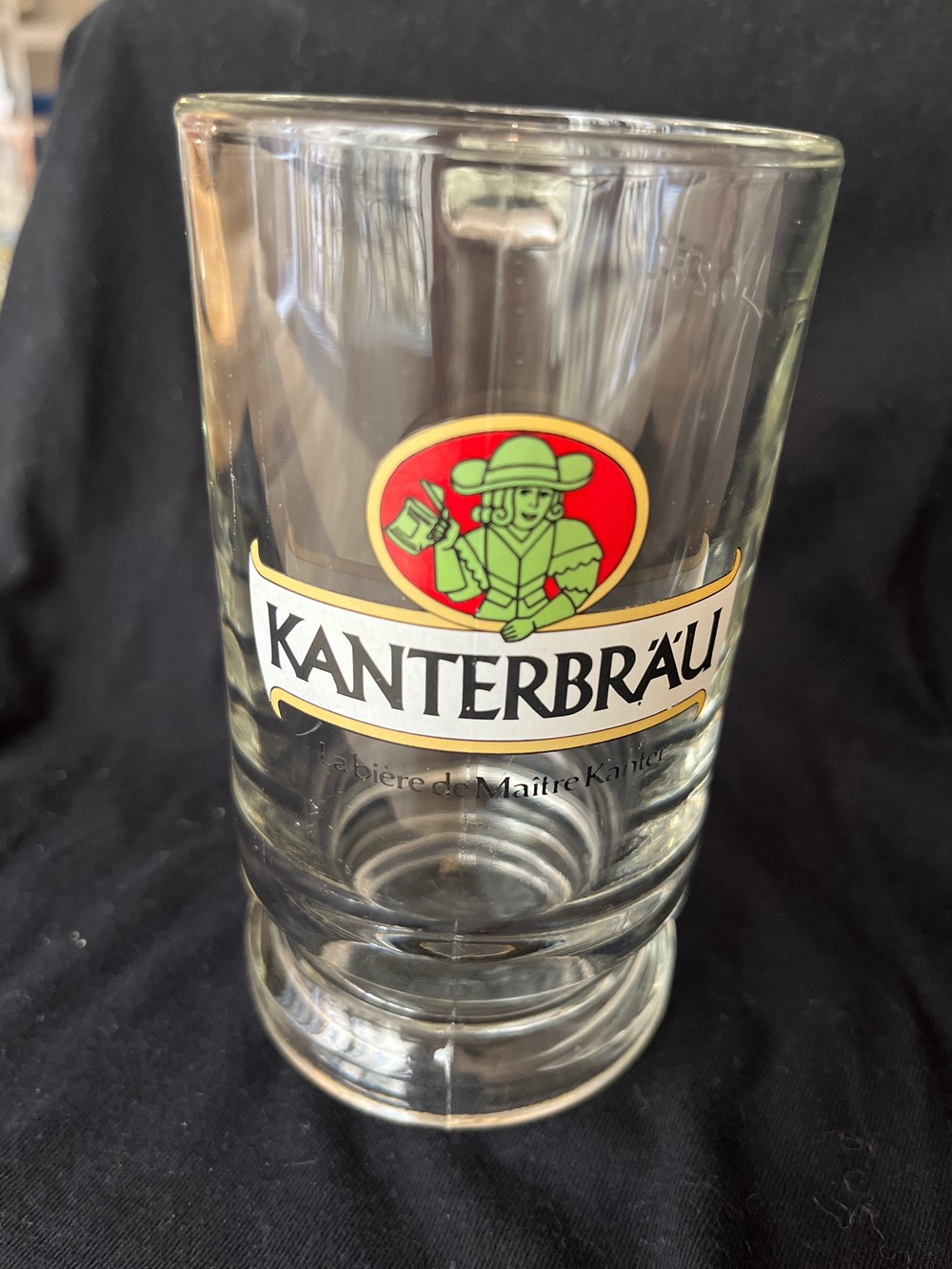 Chope Kanterbrau art de la table argenterie bistrot alimentation verres chope kanterbrau