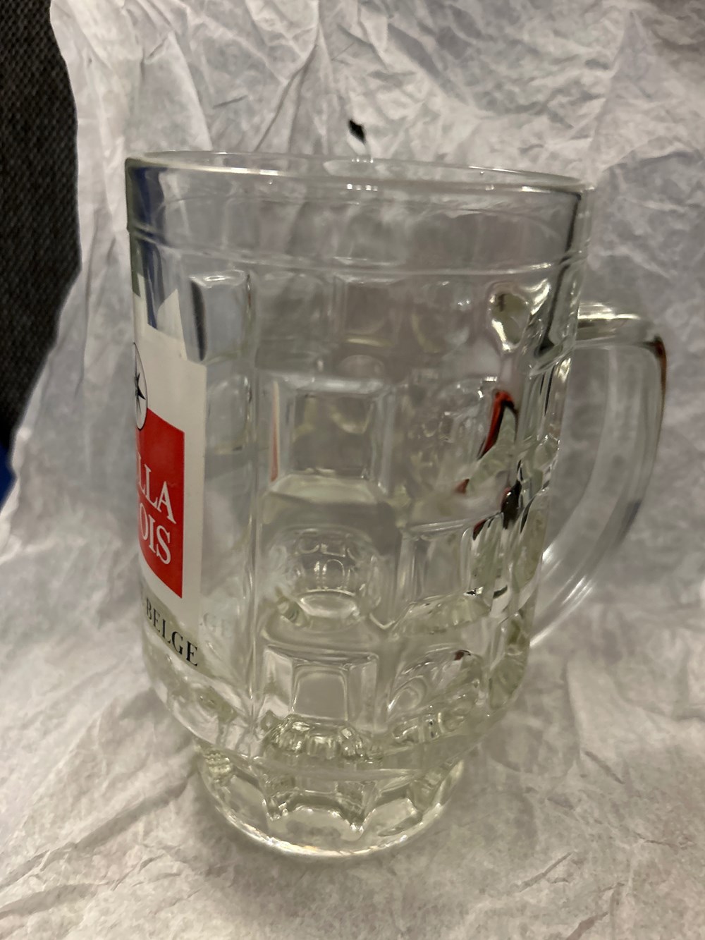 de table argenterie bistrot alimentation verres chope verre stella artois 50cl