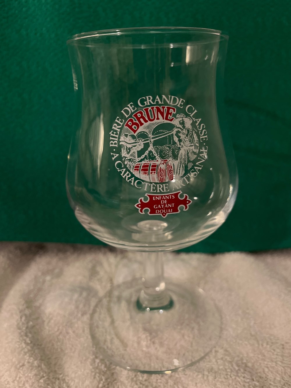 art la table argenterie bistrot alimentation verres verre a pied enfants de gayant brune