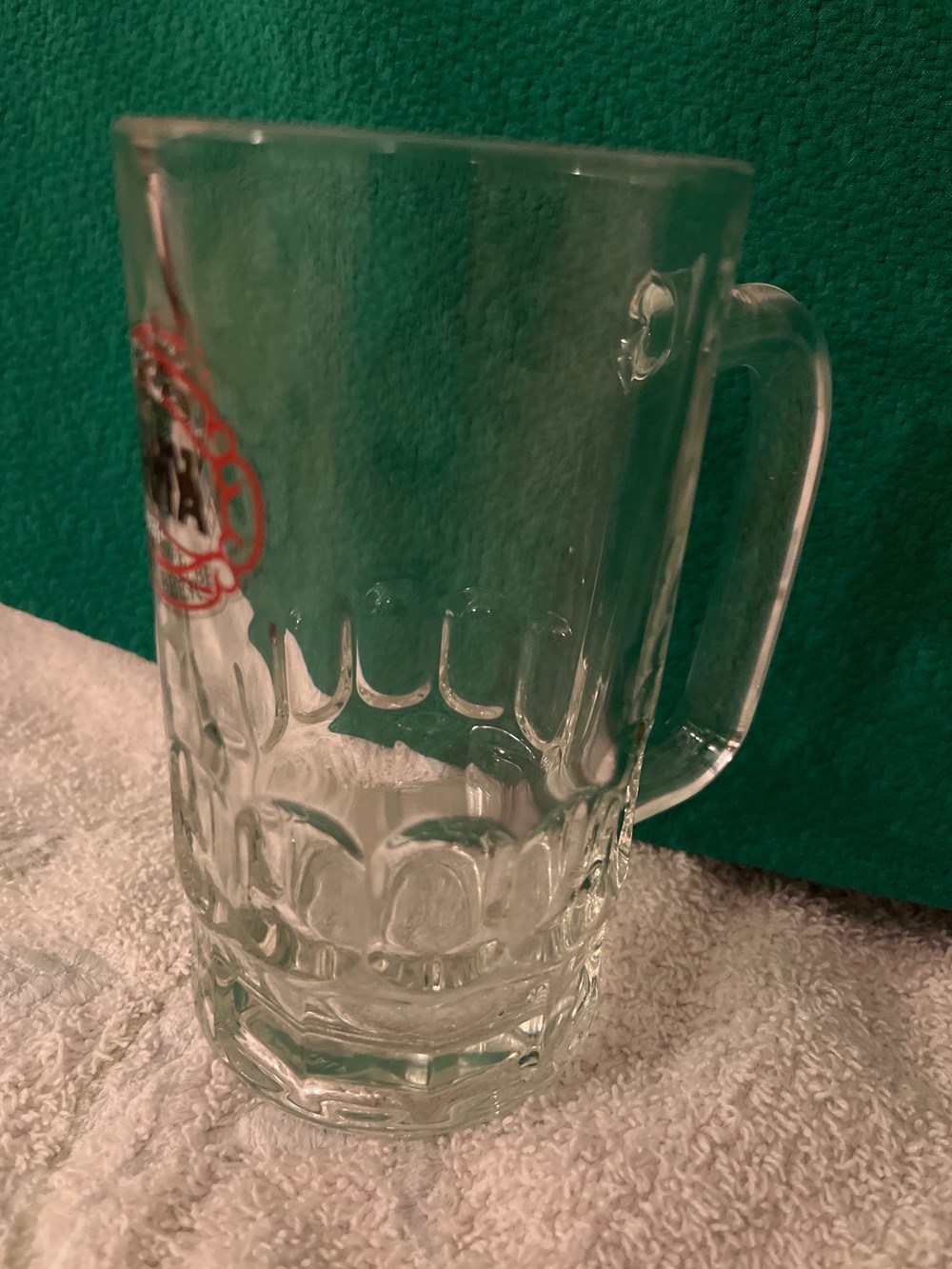 Chope en verre Slavia lager beer art de table argenterie bistrot alimentation verres chope en verre slavia lager beer