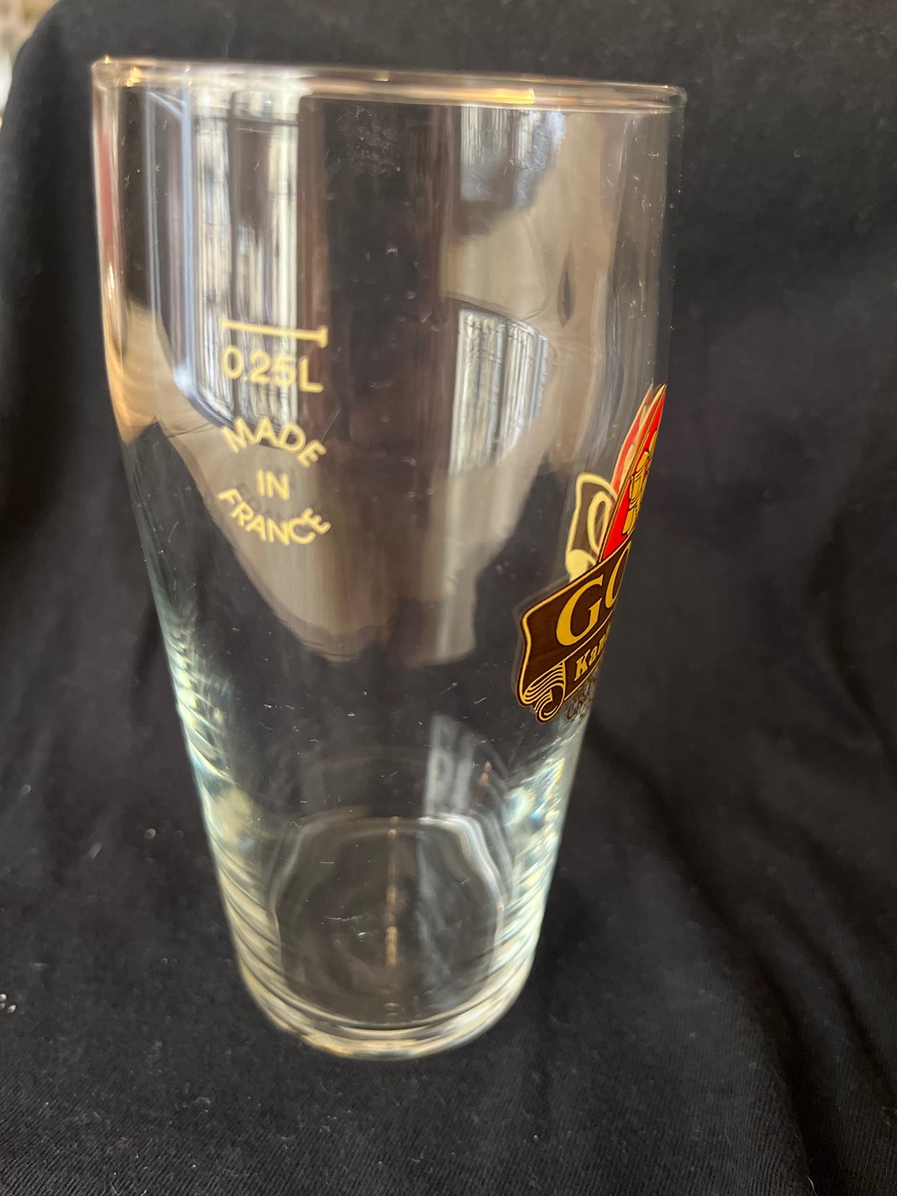 Verre Gold de Kanterbrau art la table argenterie bistrot alimentation verres verre gold de kanterbrau