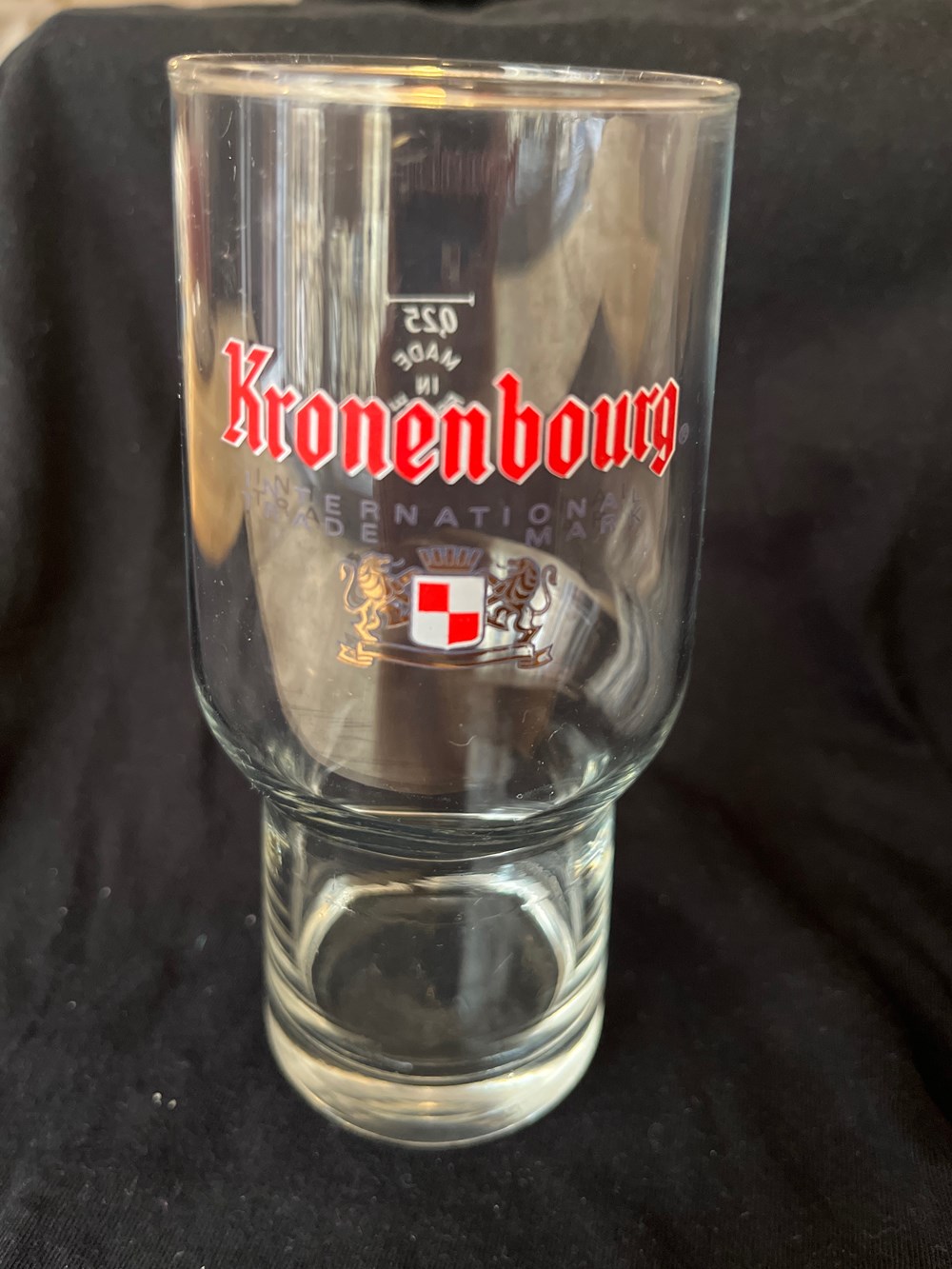 Verre Kronenbourg art de la table argenterie bistrot alimentation verres verre kronenbourg