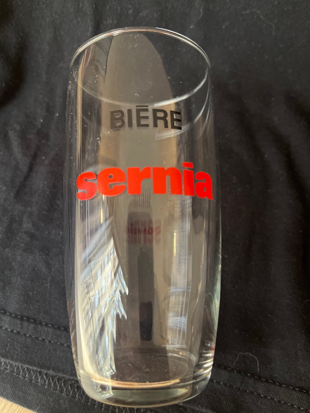Verre bière Sernia art de la table argenterie bistrot alimentation verres verre biere sernia