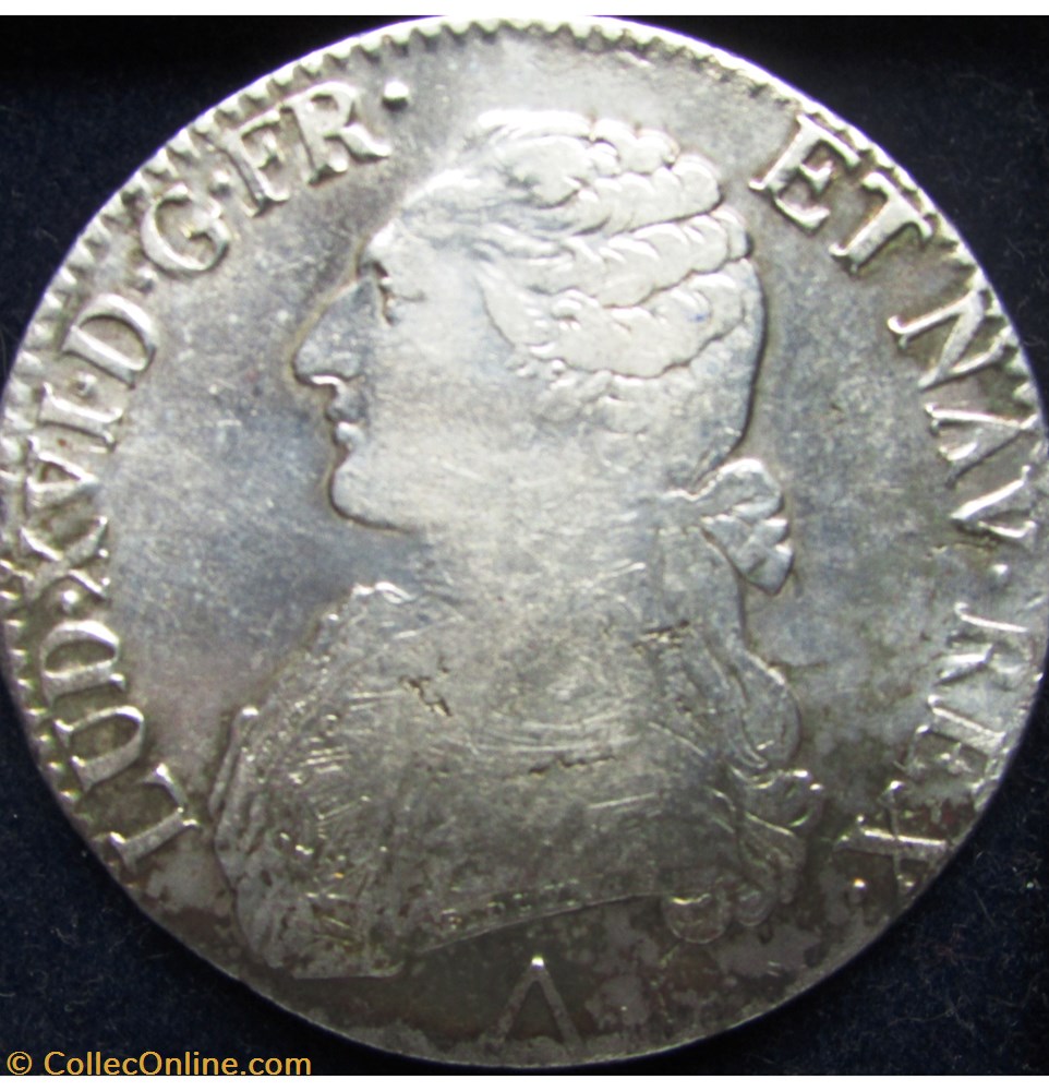 monnaie france a royale ecu louis xvi 1783 w lille