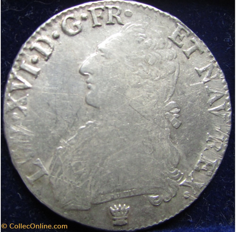 monnaie france a royale ecu louis xvi 1781 i limoges