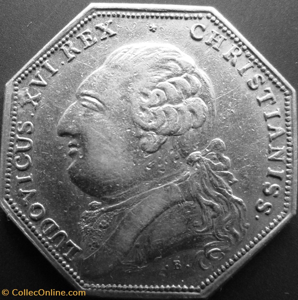 Jeton Louis XVI - GP754 - Etats d'Artois monnaies jetons mereaux jeton louis xvi gp754 etats artois