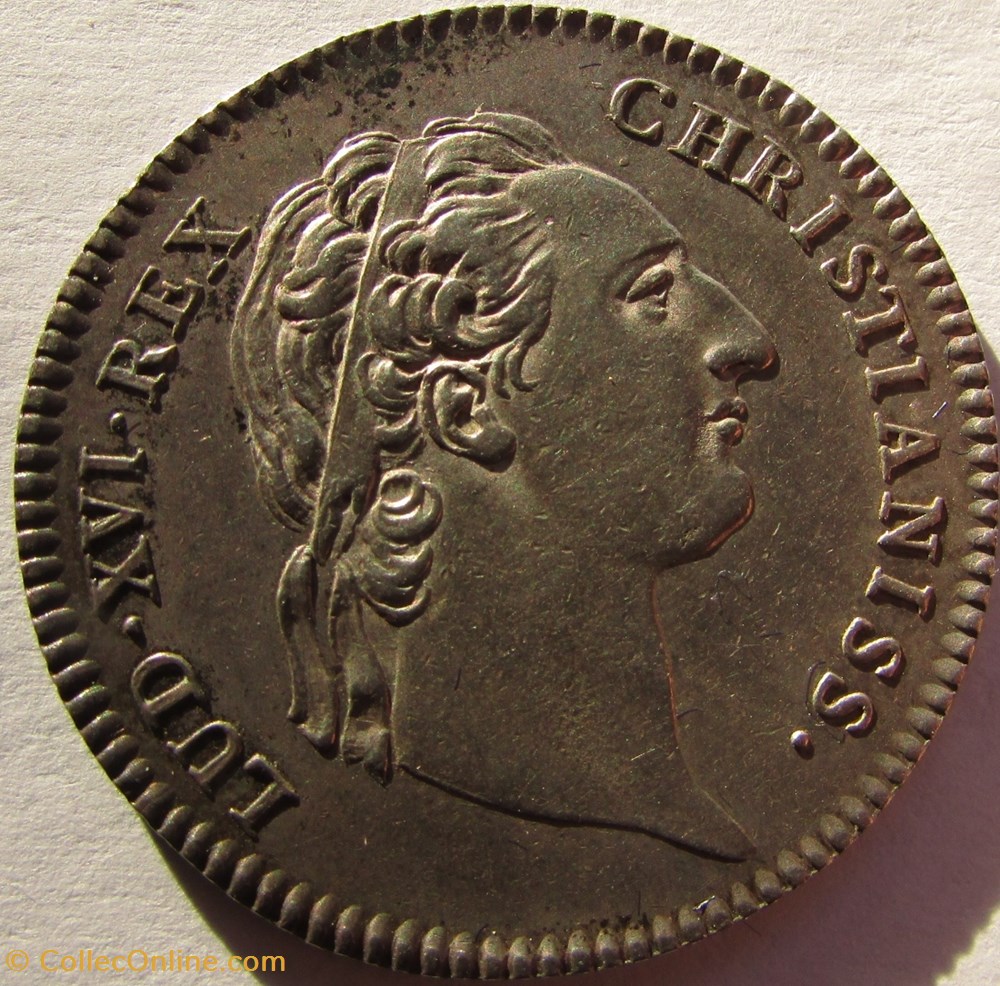 Jeton Louis XVI - GP 700B - Etats de Bretagne - 1774 monnaie mereaux jeton louis xvi gp 700b etats de bretagne 1774