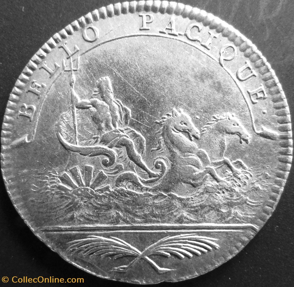 Jeton Louis XVI - GP744E - Galères Royales monnaies jetons mereaux jeton louis xvi gp744e galeres royales