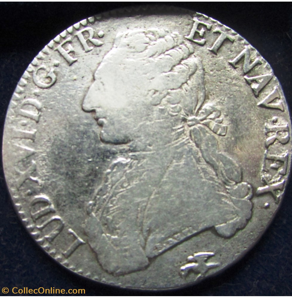 monnaie france a royale ecu louis xvi 1777 d lyon