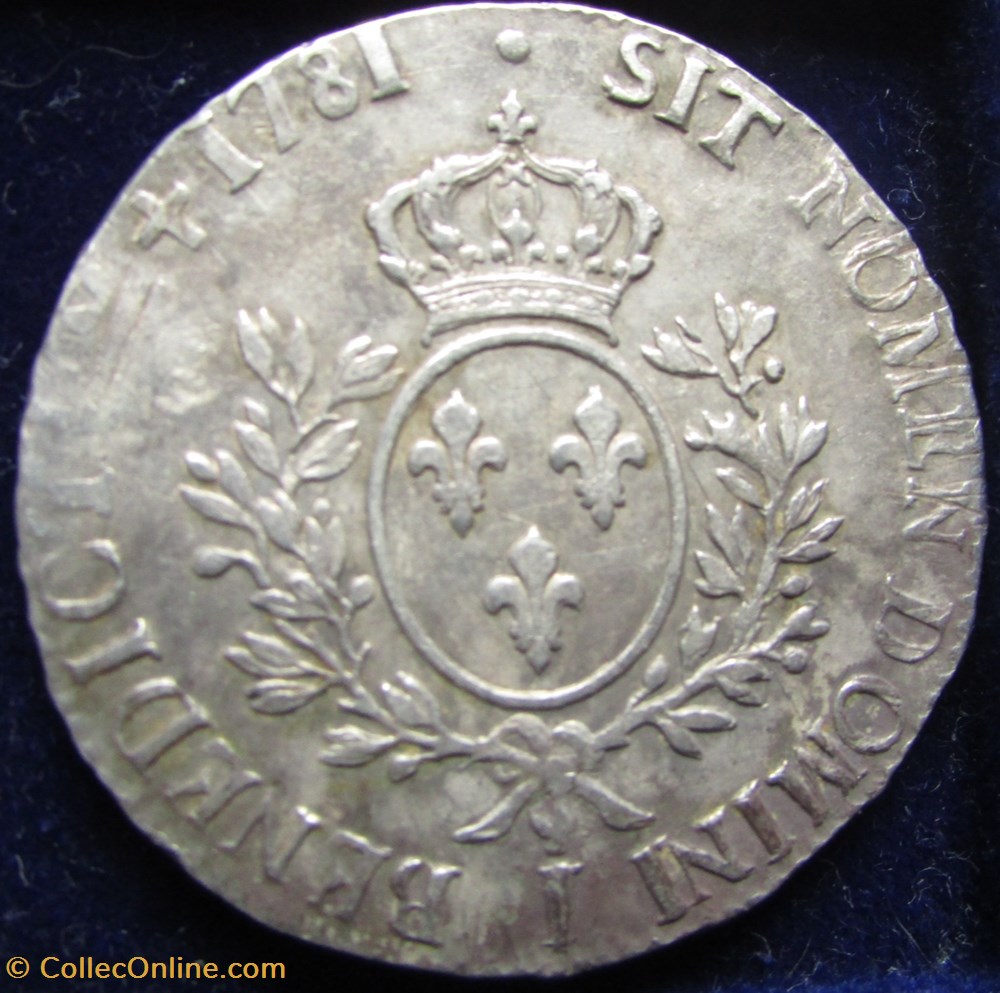 monnaie france a royale ecu louis xvi 1781 i limoges