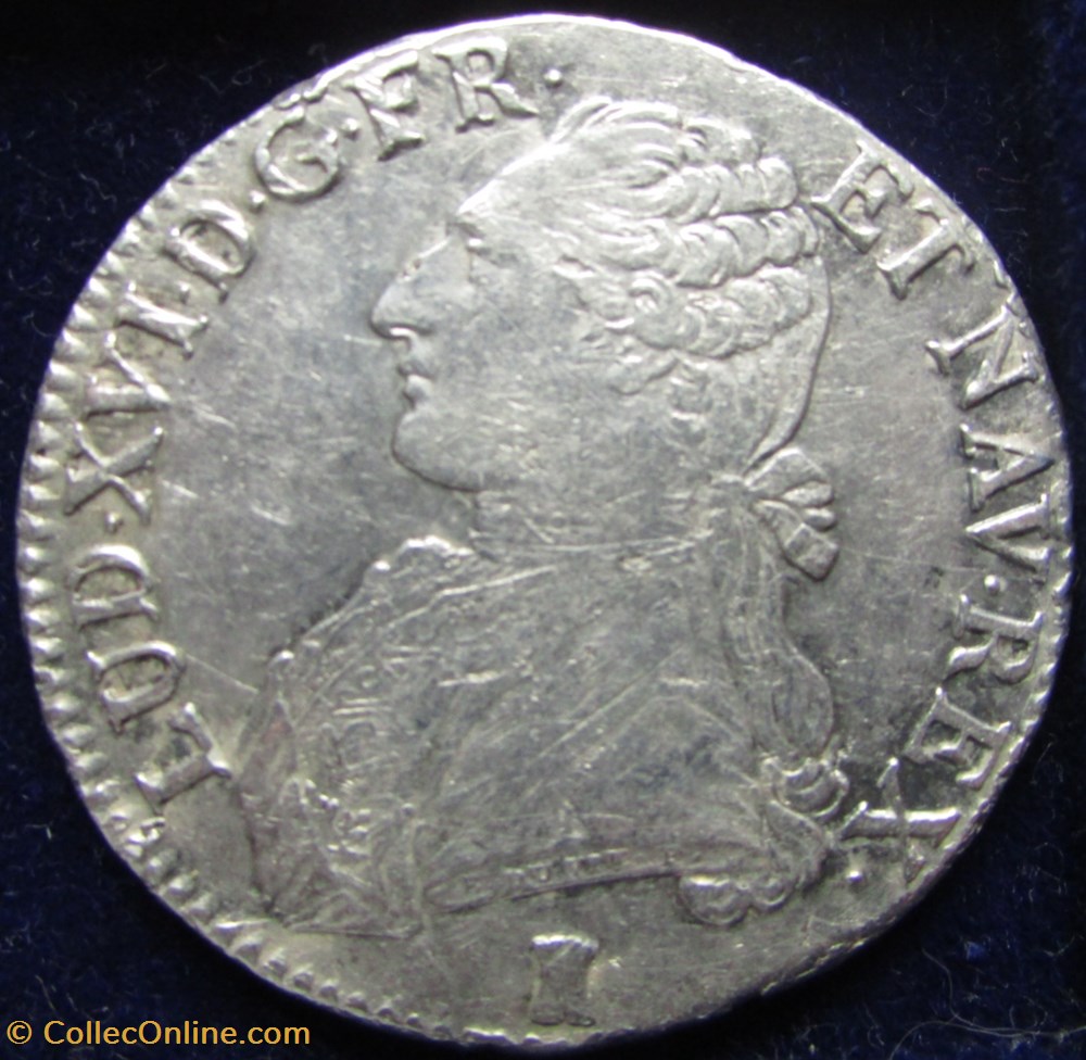 monnaie france royale ecu louis xvi 1778 t nantes