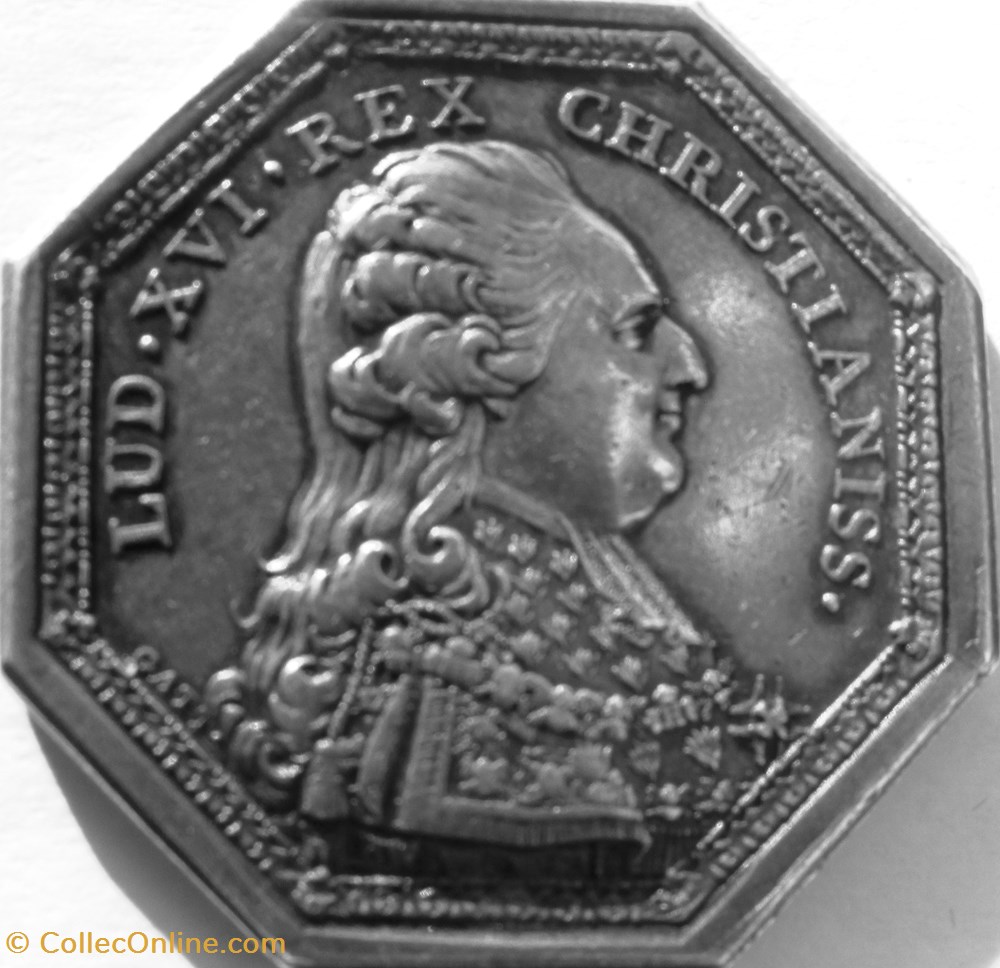 monnaie mereaux jeton louis xvi gp722a ordre du saint esprit