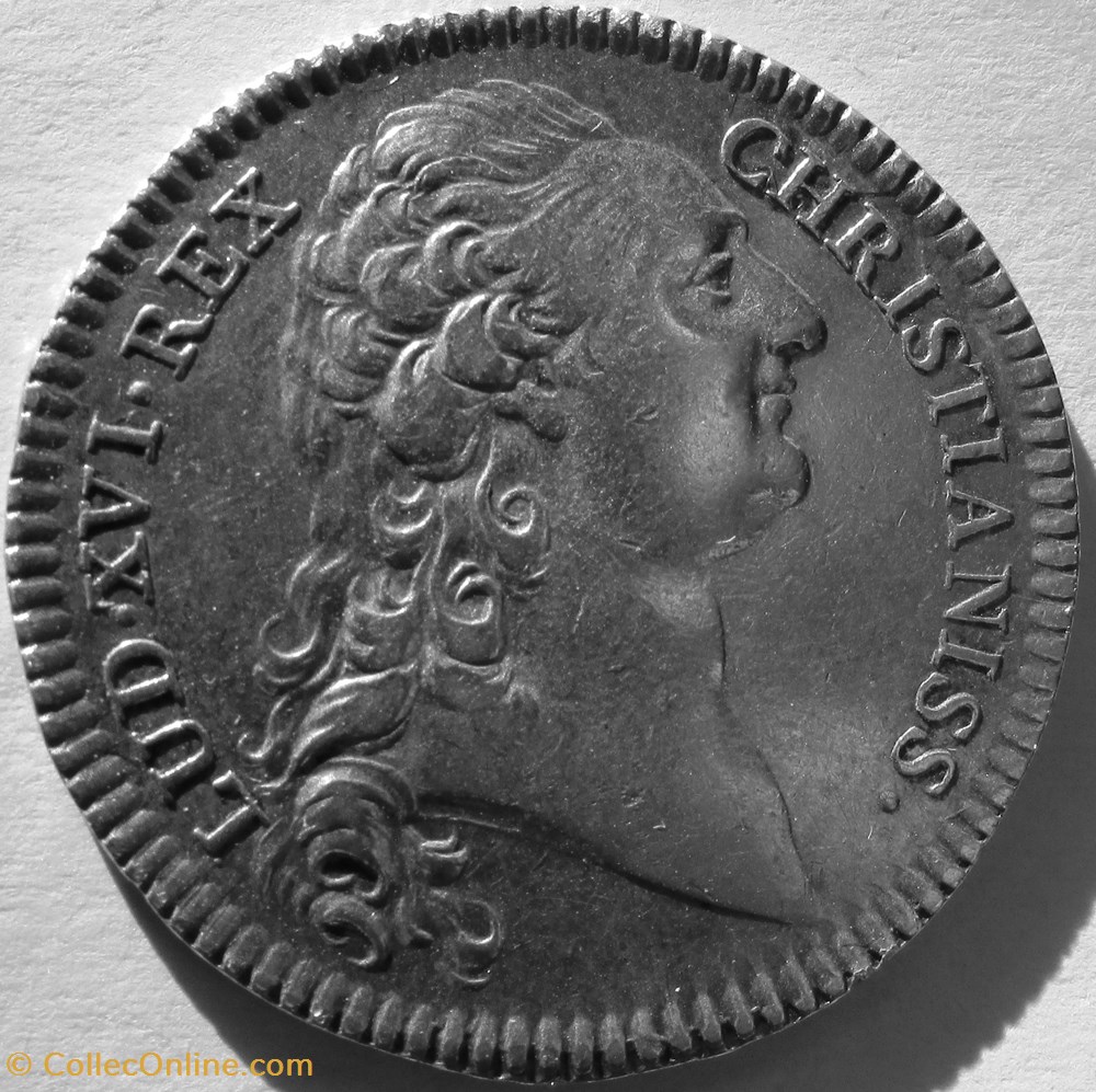 Jeton Louis XVI - GP742O - Académie de Saint Luc monnaies jetons mereaux jeton louis xvi gp742o academie de saint luc