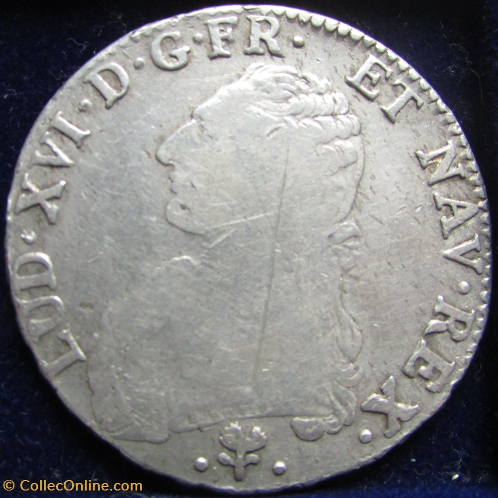 monnaie france royale ecu louis xvi 1780 l bayonne