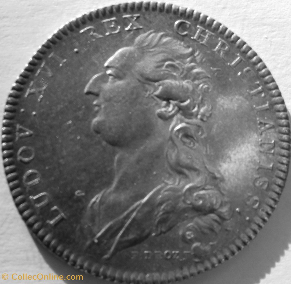monnaies jetons mereaux jeton louis xvi gp728 secretaire du roi