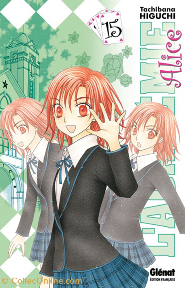 livre bd revue manga academie alice tome 15