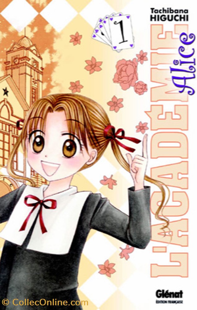livre bd revue manga academie alice tome 1