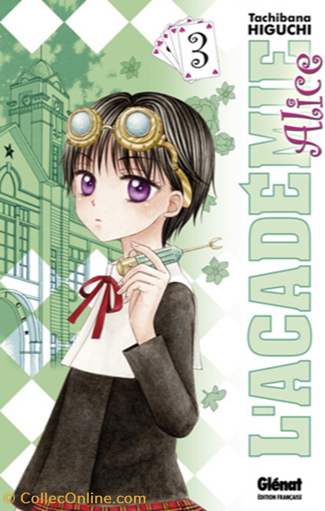 L'académie Alice tome 3 livre bd revue manga academie alice tome 3